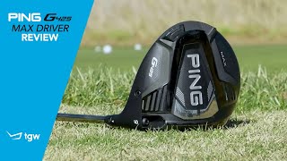 PING G425 MAX Driver Review by TGW [upl. by Nevlin]