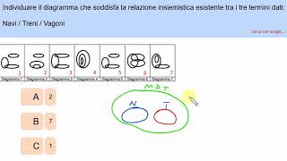 💡4 QUIZ LOGICI  quotGLI INSIEMIquot  per concorsi pubblici test ammissione università test di logica [upl. by Sidonnie]