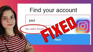 How to fix ‘No User Found’ Error on Instagram  This Email Address Has Been Taken By Another Account [upl. by Eisele81]