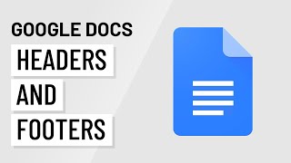 Google Docs Headers and Footers [upl. by Navy510]