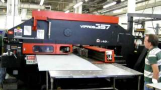 Amada Vipros 357 CNC Turret Punch [upl. by Knudson]