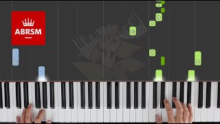 Scary Stuff  ABRSM Piano Grade 3 2021 amp 2022 C3  Synthesia Piano tutorial [upl. by Avrit]