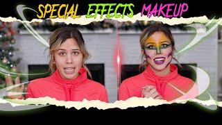 How To Do Special Effects Makeup For Beginners  Easy SFX Makeup Tutorial [upl. by Irrot]