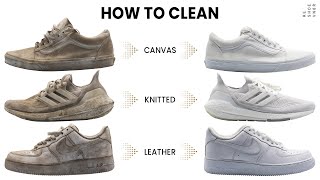 How To Clean Your White Sneakers  The Best Method [upl. by Brookhouse]