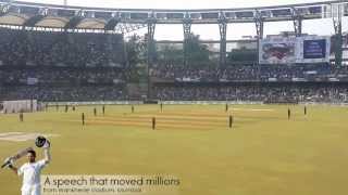 Sachin Tendulkar amp classic straight drives hear the sound of the bat  MCA Indoor Practice [upl. by Suivatra]