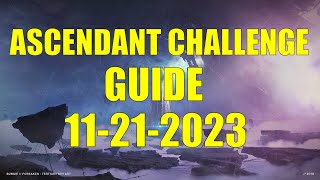 Destiny 2  Ascendant Challenge Guide and Location 11212023 [upl. by Anavlys]