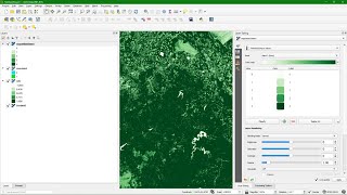 Calculate NDVI from Sentinel 2 and reclassify in QGIS [upl. by Andrel36]