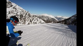 Skifahren off piste am Dachstein Krippenstein  LT1Report [upl. by Olocin]