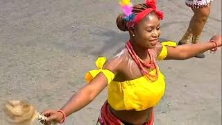 CALABAR CARNIVAL 2022 CULTURAL DANCE PARADE [upl. by Hajed164]