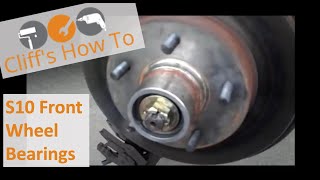 How to change front wheel bearings [upl. by Ecydnac930]