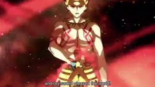 Gilgameshs Enuma Elish Speech English Dub FateGrand Order Zettai Majuu Sensen Babylonia [upl. by Hauge]