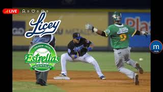 🔴Juego De Pelota En Vivo De Hoy  Licey Vs Estrellas  EN VIVO [upl. by Jules136]