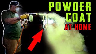 10 EASY Steps to Powder Coating at Home How To Powdercoat [upl. by Annig]