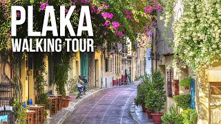 A Walking Tour Of Plaka  Athens Shopping [upl. by Enia]