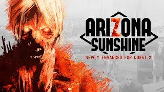 Arizona Sunshine  Oculus Quest 2 Comparison Video [upl. by Lednor136]