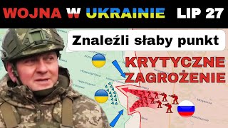 27 LIP NIESPODZIEWANE Rosjanie ATAKUJĄ I PENETRUJĄ UKRAIŃSKĄ FLANKĘ  Wojna w Ukrainie Wyjaśniona [upl. by Flowers978]