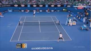 Djokovic vs Berdych  Australian open 2013 QF Highlights [upl. by Faruq]