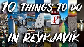 10 THINGS TO DO IN REYKJAVIK  Iceland Places to Visit Iceland Tips [upl. by Valerian]