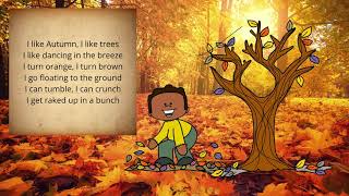 Fall Autumn Poems Poetry Creative Writing Seasons Language Arts Virtual School Learning KIDS [upl. by Sunday]