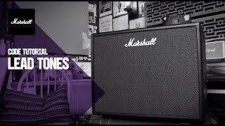 CODE Tutorials  Lead Tones  Marshall [upl. by Horter]