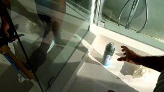 How to silicone amp install FRAMELESS shower doors [upl. by Lubbock576]