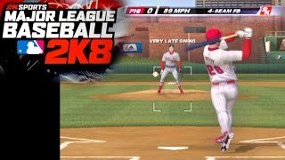 Major League Baseball 2K8  PS2 Gameplay [upl. by Kwon628]