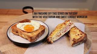 The 2 Ultimate Parisian Snacks Croque Monsieur amp Croque Madame Sandwich Tutorial [upl. by Schonfield]