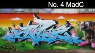 Top 10 Best Graffiti Artists Updated [upl. by Ellebana397]