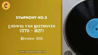 𝄞 Symphony no5 ♫ Ludwig van Beethoven 🔥 classicalmusic beethoven symphony [upl. by Ainuj]