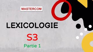 Littérature française s3 lexicologie [upl. by Primaveras917]