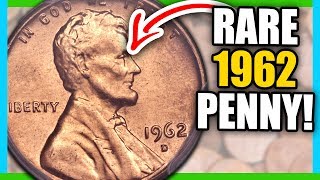 WHAT IS A 1962 PENNY WORTH RARE PENNIES WORTH MONEY [upl. by Delphina]