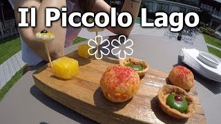 A pranzo al ristorante PICCOLO LAGO due stelle michelin ⭐⭐ [upl. by Akeber]