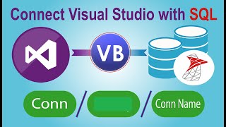 VBNet Tutorial  How to Connect Visual Studio with SQL Server Database Using VBNet [upl. by Coy91]