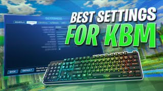 The BEST Settings for Rocket League KBM 2025 [upl. by Eigroeg]