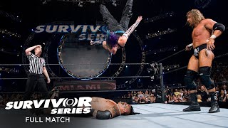 FULL MATCH  Team Triple H vs Team Umaga – 4on5 Handicap Survivor Series Elimination Match [upl. by Ahtera]