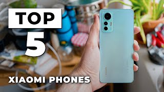 TOP 5 Best Xiaomi Phones 2024 [upl. by Ydnac352]