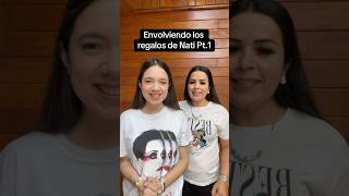 Envolviendo regalos de nati ❤️ isaynati isabelpaz nataliapaz sister comedia hermanas [upl. by Narahs]