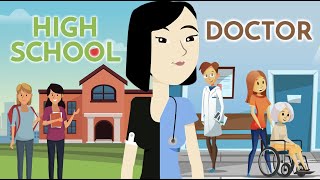 High School to Doctor  PhysicianSurgeon Training Overview 👩‍⚕️👨‍⚕️ [upl. by Nayr676]