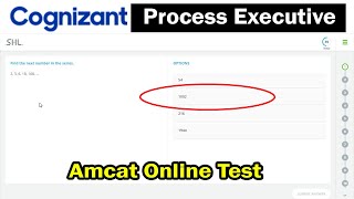 Cognizant Process Associate Interview Questions And Answers  Amcat Test [upl. by Aelahc]