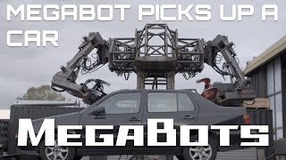 MegaBot MkIII Picks Up A Car Season 1 [upl. by Jayne512]