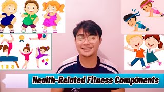 Physical Education  HealthRelated Fitness Components [upl. by Akram]