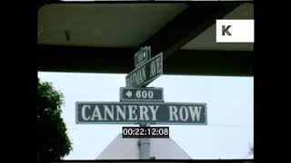 Cannery Row 1982 Monterey California in HD [upl. by Anaiuq492]