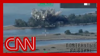 Aerial footage shows aftermath of Russia’s relentless bombing of Ukrainian city [upl. by Enirahtac]