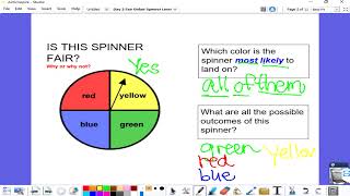 Probability with Spinners [upl. by Yelahc]