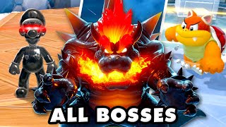 Bowsers Fury  All Bosses Gameplay [upl. by Hiroshi810]