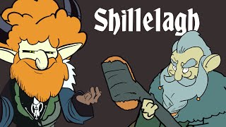 Animated spellbook DampD 5E Shillelagh [upl. by Htiekal661]