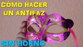 Tutorial Cómo Hacer Un Antifaz Fácil SIN HORNO  PARODIA Videotutoriales  QueParió [upl. by Saltsman533]