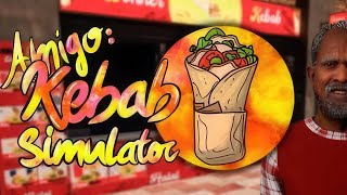 Amigo Kebab Simulator  GamePlay PC [upl. by Eimarrej]