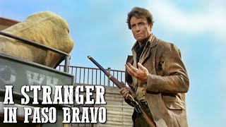 A Stranger in Paso Bravo  Entire Western Movie  Full Length  Spaghetti Western  Wild West [upl. by Nettle]