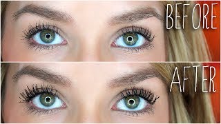 Younique 3D Fiber Lashes Mascara REVIEW  DEMO  LeighAnnSays [upl. by Corny]